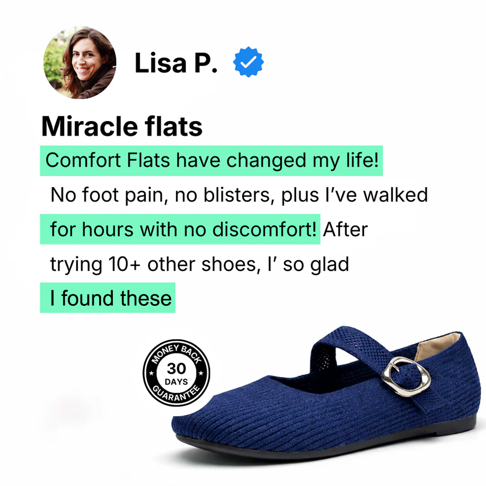 Ambyla Barefoot Comfort Flats